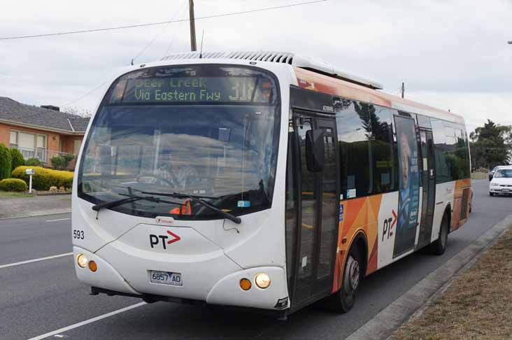 Transdev Melbourne MAN 16.240 Designline 593